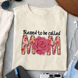 Blessed to be called Mom sublimation design, png for sublimation