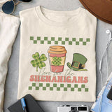 Here For The Shenanigans sublimation design, png for sublimation, Patrick's day PNG, Holiday PNG, Ireland's Independence day PNG