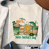 Happy Saint Patrick's Day sublimation design, png for sublimation, Patrick's day PNG, Holiday PNG