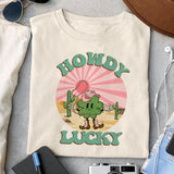 Howdy lucky sublimation design, png for sublimation, Patrick's day PNG, Holiday PNG