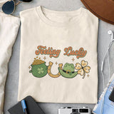 Feeling lucky sublimation design, png for sublimation, Patrick's day PNG, Holiday PNG