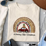 Have Yourself A Merry Little Christmas sublimation design, png for sublimation, Rainbow PNG, Christmas rainbow PNG