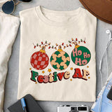 Festive AF sublimation design, png for sublimation, Christmas PNG, Christmas vibes PNG