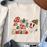 Baby it's cold outside sublimation design, png for sublimation, Christmas PNG, Christmas vibes PNG