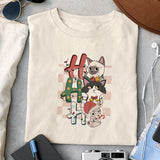 Ho Ho Ho sublimation design, png for sublimation, Christmas PNG,  Christmas Cat PNG