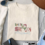 let it snow sublimation design, png for sublimation, Christmas PNG, Retro pink christmas PNG