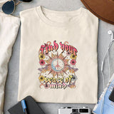 Find your peace of mind sublimation design, png for sublimation, Retro design, Inspiration quotes png