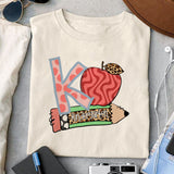 Kindergarten sublimation design, png for sublimation, Retro School design, School life PNG