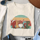 Peace sublimation design, png for sublimation, Hippe Christmas PNG, retro vibes PNG