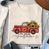 Sunshine Delivery Service Fresh sunflower seeds You are my sunshine sublimation design, png for sublimation, Retro sunflower PNG, hobbies vibes png