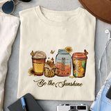 Be the sunshine sublimation design, png for sublimation, Retro sunflower PNG, hobbies vibes png