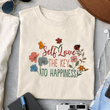 Self Love The key to happiness Sublimation