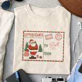 Letter to Santa_1 design sublimation, png for sublimation, Santa Mails PNG,  Christmas SVG