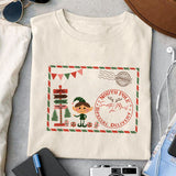 North pole santa mail for special delivery 1 design sublimation, png for sublimation, Santa Mails PNG,  Christmas SVG