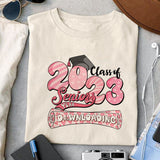 Class of 2023 seniors year Downloading sublimation design, png for sublimation, Retro School design, Senior PNG, Graduation day PNG