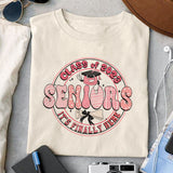 Senior Year 2023 It's finally here sublimation design, png for sublimation, Retro School design, Senior PNG, Graduation day PNG