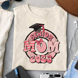 Senior mom 2023 sublimation design, png for sublimation, Retro School design, Senior PNG, Graduation day PNG