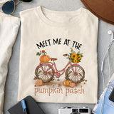 Meet me at the pumpkin patch sublimation design, png for sublimation, Autumn PNG, Positive vibe PNG, Autumn vibe PNG