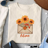 Fall in love with autumn sublimation design, png for sublimation, Autumn PNG, Positive vibe PNG, Autumn vibe PNG