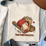 Tis the Season sublimation design, png for sublimation, Hobbies png, Baseball png, Sport png