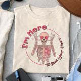 I'm Here To Steal Your Heart sublimation design