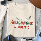 I_teach_the_brightest_students_sublimation_1 design, png for sublimation, Christmas teacher PNG, Christmas SVG, Teacher Svg