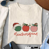eachersquad sublimation m design, png for sublimation, Christmas teacher PNG, Christmas SVG, Teacher Svg