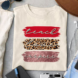 Teach Love Inspire sublimation design, png for sublimation, Retro School design, School life PNG