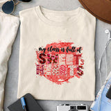 My class is full of sweet hearts sublimation design, png for sublimation, Retro School design, School life PNG