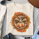 Give thanks with A grateful heart sublimation