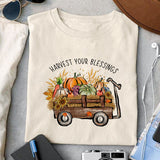 Harvest your blessings sublimation