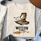 Thick thighs and witch vibes sublimation design, png for sublimation, Vintage Halloween design, Halloween styles