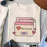 Error 404 Love Not found sublimation design, png for sublimation, Valentine PNG, Retro Valentine Mama PNG