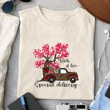 Loads of love special delivery sublimation design, png for sublimation, Valentine PNG, Valentine quote PNG