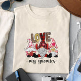 Love my gnomies sublimation design, png for sublimation, Valentine PNG, Valentine quote PNG