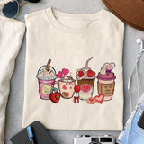 Coffee valentine sublimation design, png for sublimation, Valentine PNG, Valentine coffee PNG