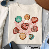 Candy heart sublimation design, png for sublimation, Valentine PNG, Retro valentine PNG