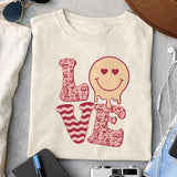 Love sublimation design, png for sublimation, Valentine PNG, Retro valentine PNG