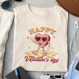 Happy Valentine's day sublimation design, png for sublimation, Valentine PNG, Retro valentine PNG