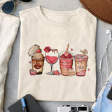 Coffee Valentine, Wine coffee sublimation design, png for sublimation, Valentine PNG, Valentine coffee PNG