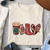 Western valentine sublimation design, png for sublimation, Valentine PNG, Valentine coffee PNG