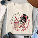 Cupid Is Stupid Anti Valentines sublimation design, png for sublimation, Valentine PNG, Valentine coffee PNG