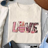 Love is all you need sublimation design, png for sublimation, Valentine PNG, Valentine coffee PNG