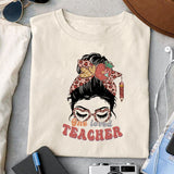 One loved teacher sublimation design