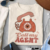 Call my agent SVG design