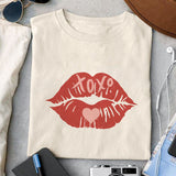 Valentine lips XOXO SVG design