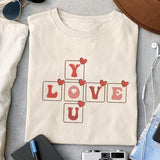 You love SVG design, png for sublimation, Valentine SVG, Valentine day vibes SVG