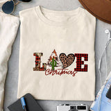 Love Christmas sublimation design, png for sublimation, Christmas PNG, Western christmas PNG
