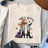 Wild witch sublimation design, png for sublimation, Witch PNG, Halloween characters PNG