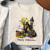 Happy Halloween sublimation design, png for sublimation, Witch PNG, Halloween characters PNG